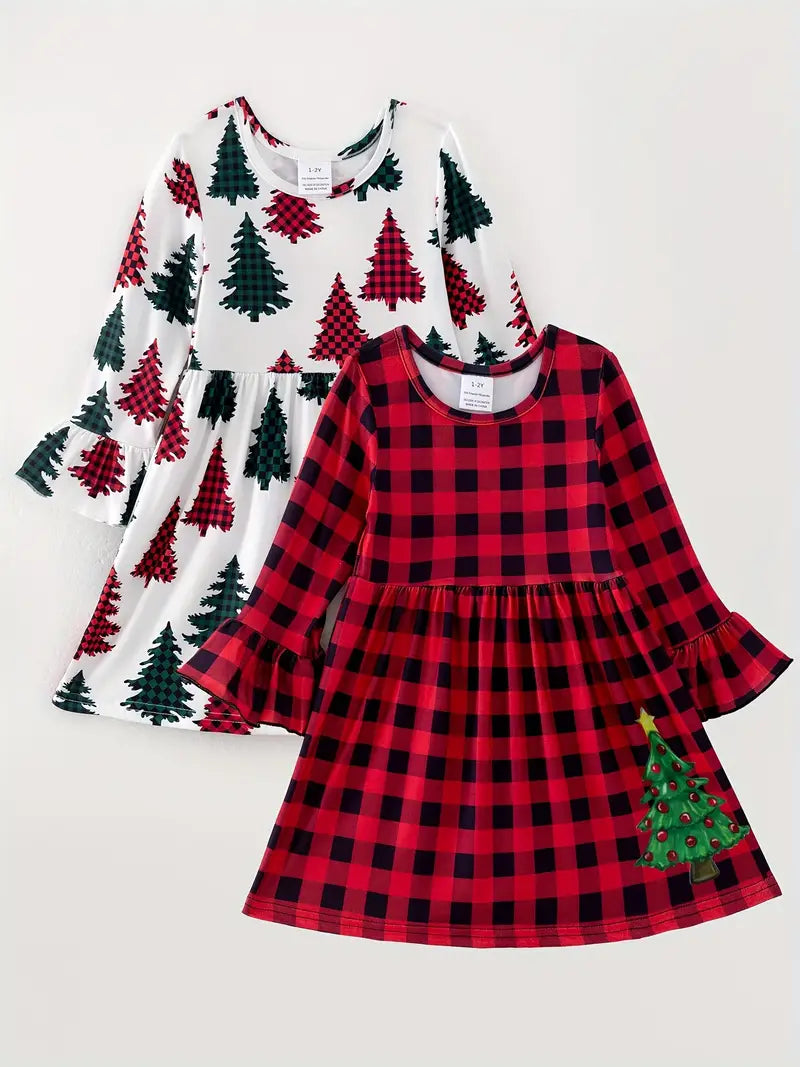 Little Girl Christmas Dress