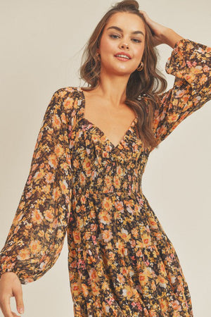 Floral Mini Dress