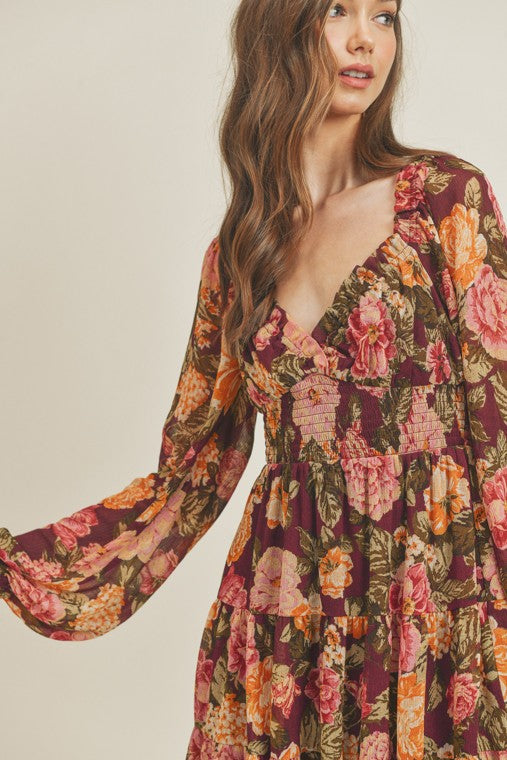 Floral Mini Dress