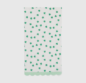 Clover Pattern Dinner Napkins