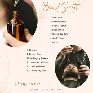 Barber Lounge Beard Oil Bottles