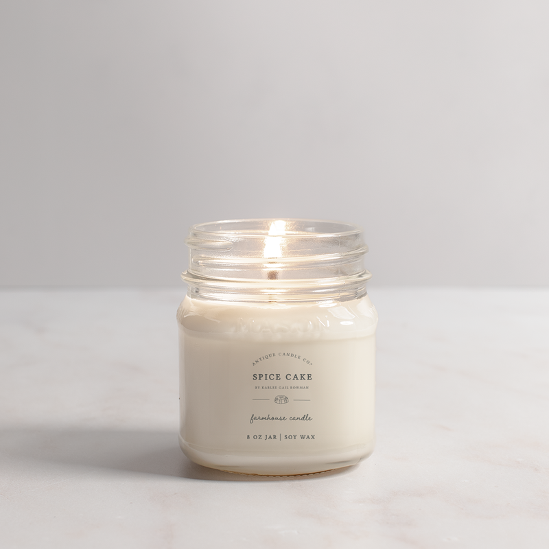 Spice Cake - Soy Wax Mason Jar Candle