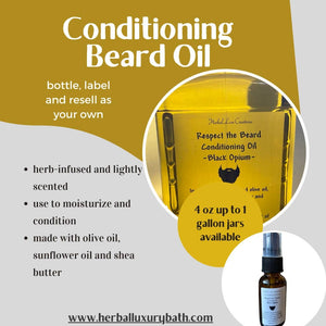 Barber Lounge Beard Oil Bottles