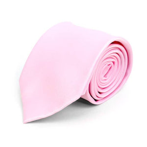 Poly Solid Satin Tie