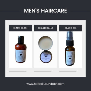 Barber Lounge Beard Oil Bottles