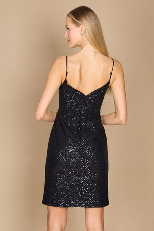 Short Sequin Formal Cocktail Dress