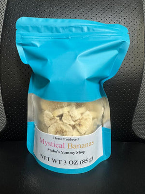 Maho's Yummy Shop Freeze-Dried Mystical Bananas, 3 ounces