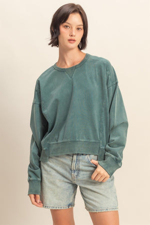 Hunter green Hyfve sweatshirt, Small