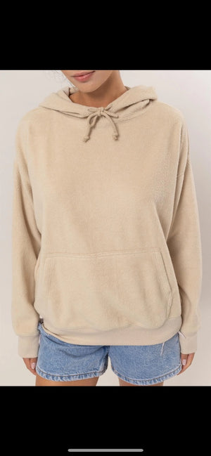 Cream Hyfve Oversized sweatshirt, Medium