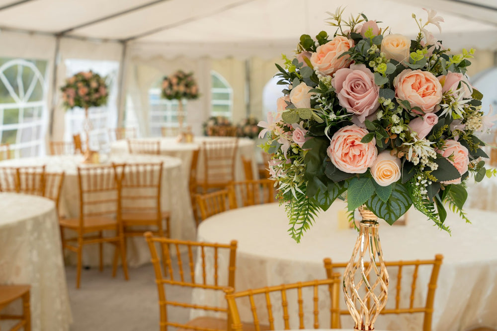 Wedding floral arrangement