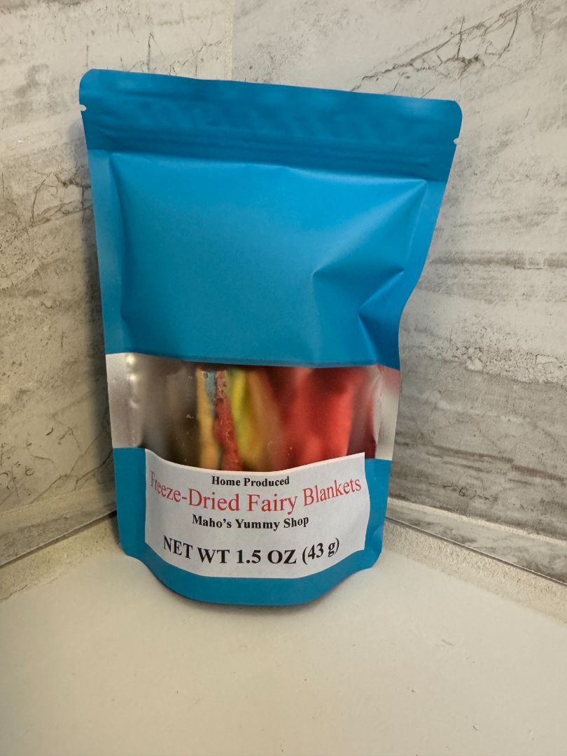 Maho's Yummy Shop Freeze-Dried Fairy Blankets, 1.5 ounces