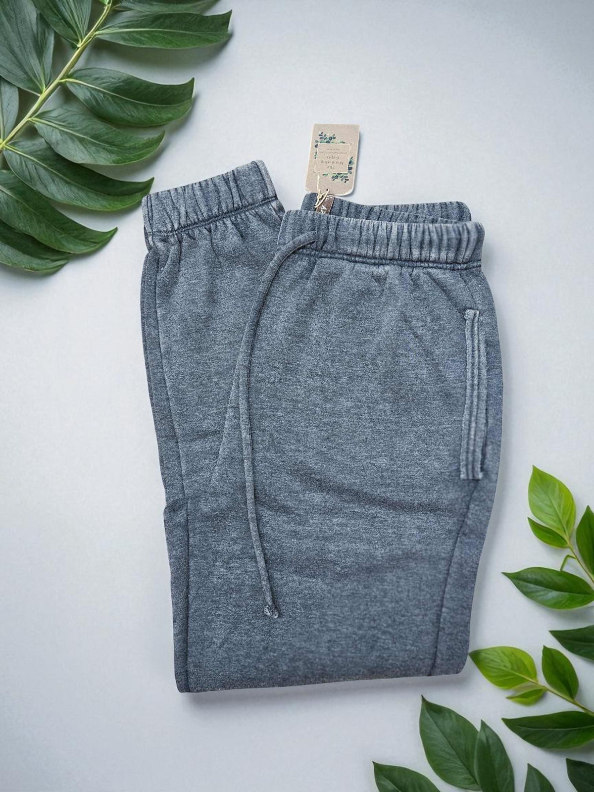 Ash Black Sweat Pants