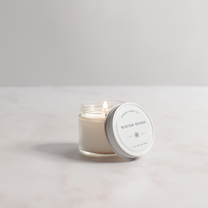 Winter Woods - Soy Wax Mason Jar Candle