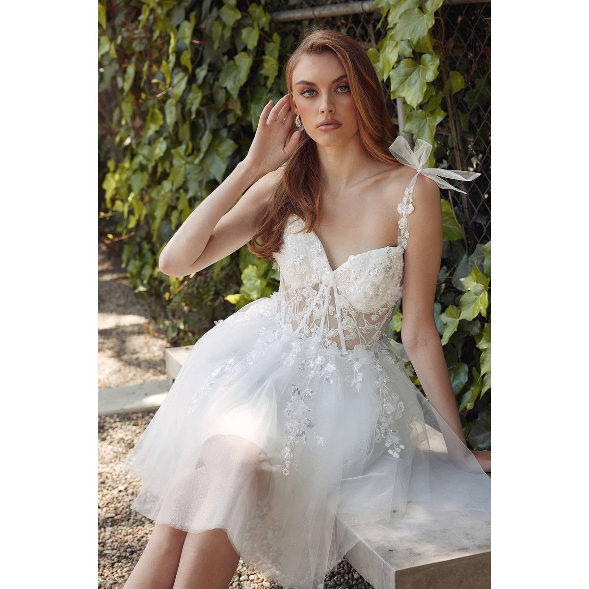 BABY DOLL WHITE W FLORAL