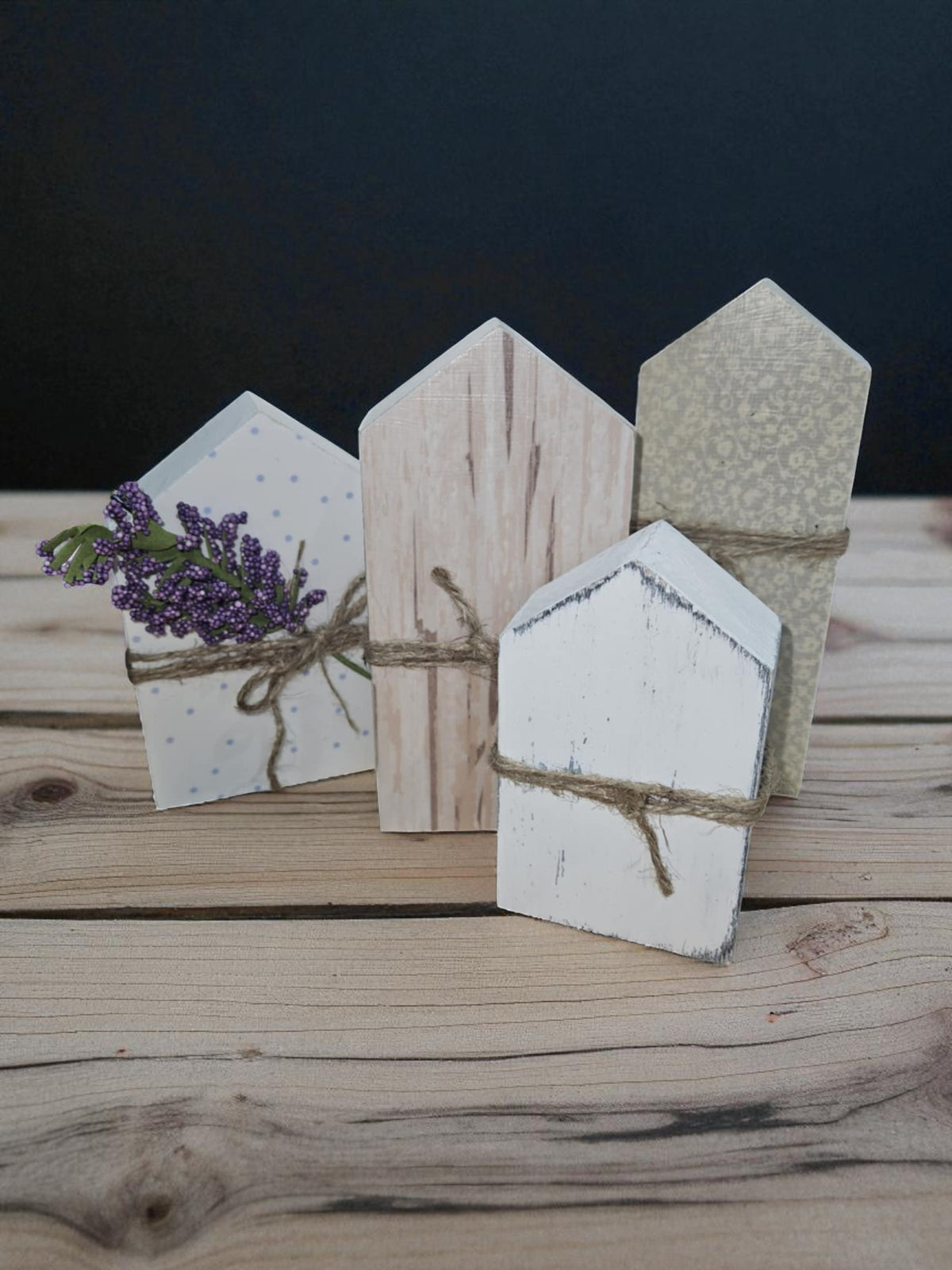 House Shaped shelf sitter Decor