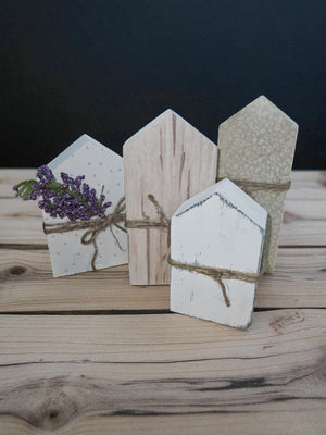 House Shaped shelf sitter Decor