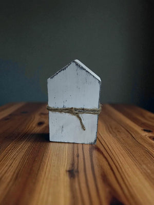 House Shaped shelf sitter Decor