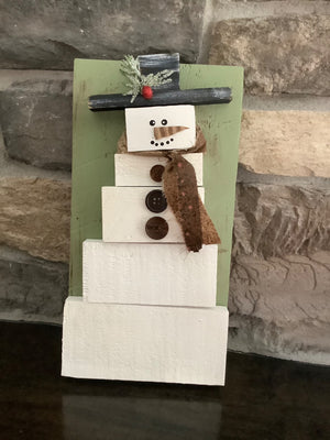 Rustic Snowman