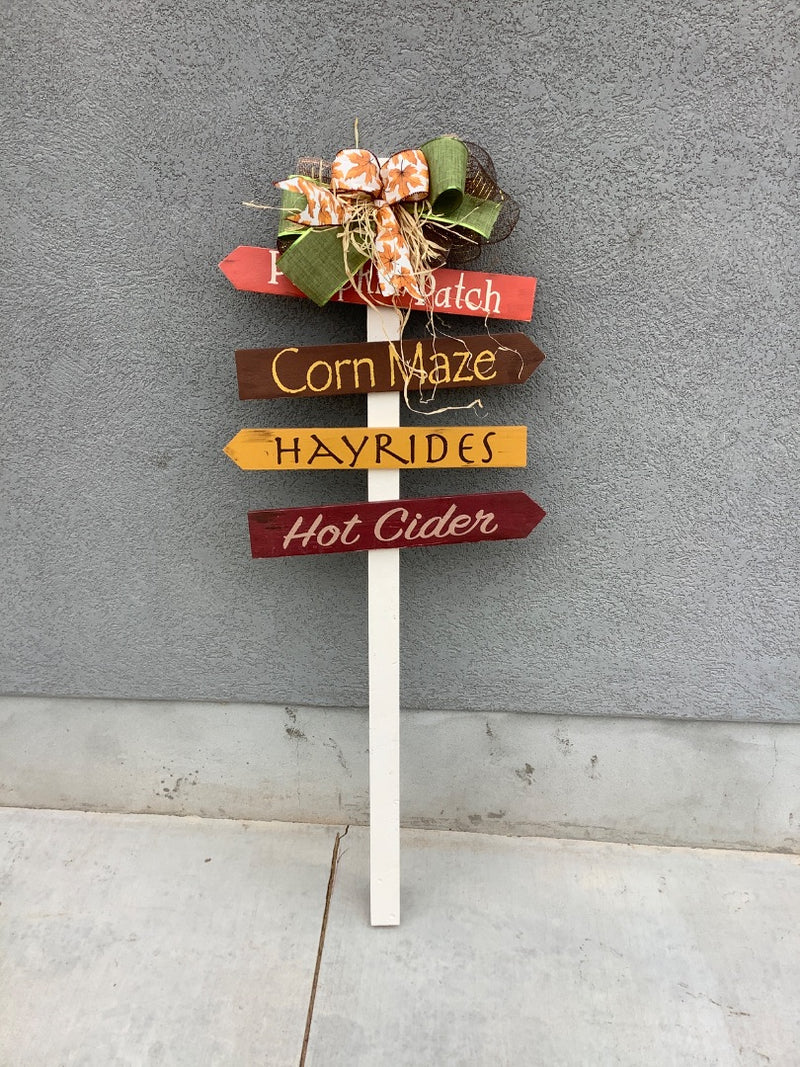 Wood Yard Signs