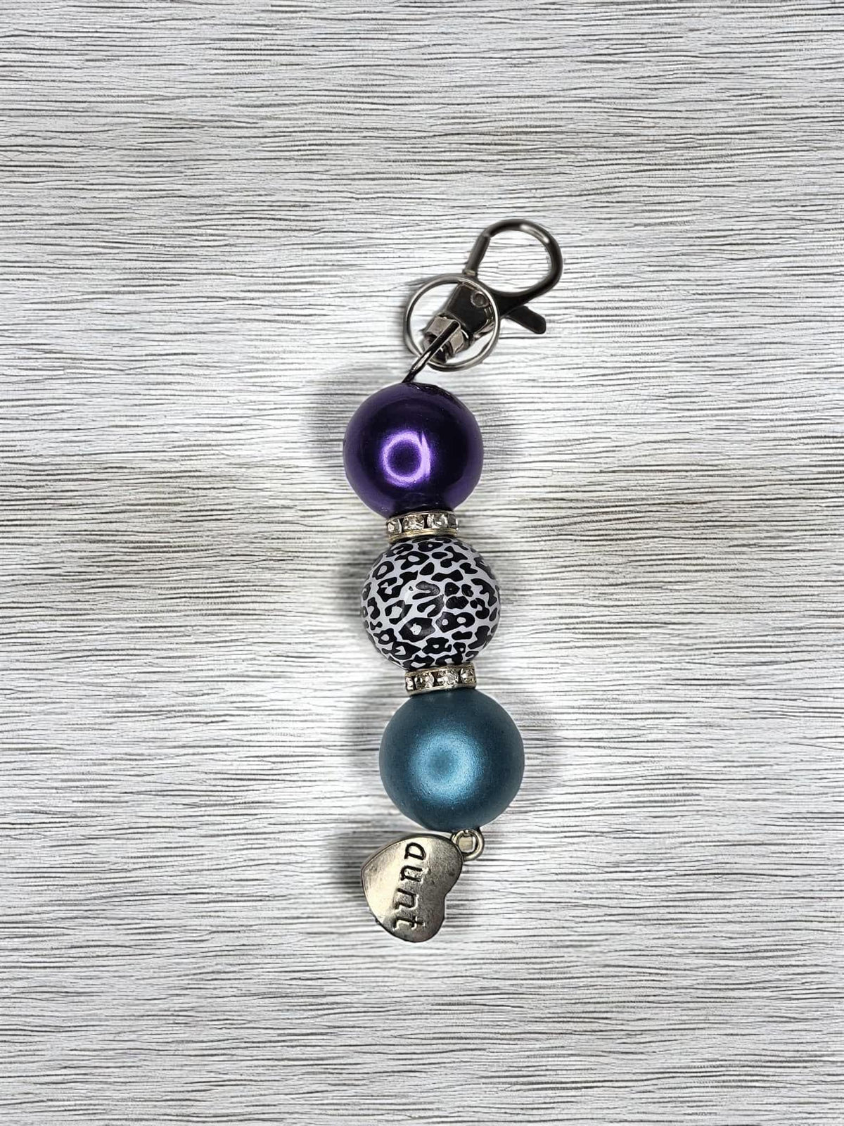 Beaded keychain