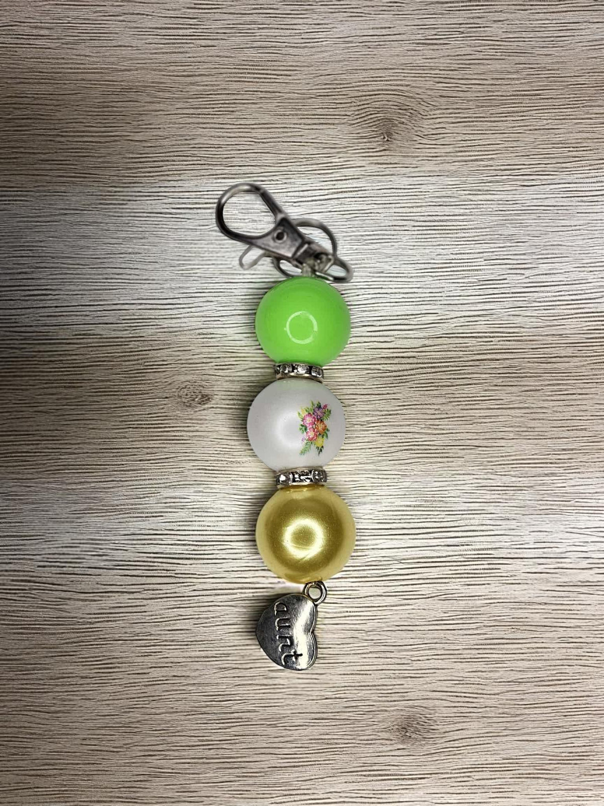 Beaded keychain