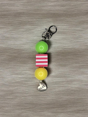 Beaded keychain
