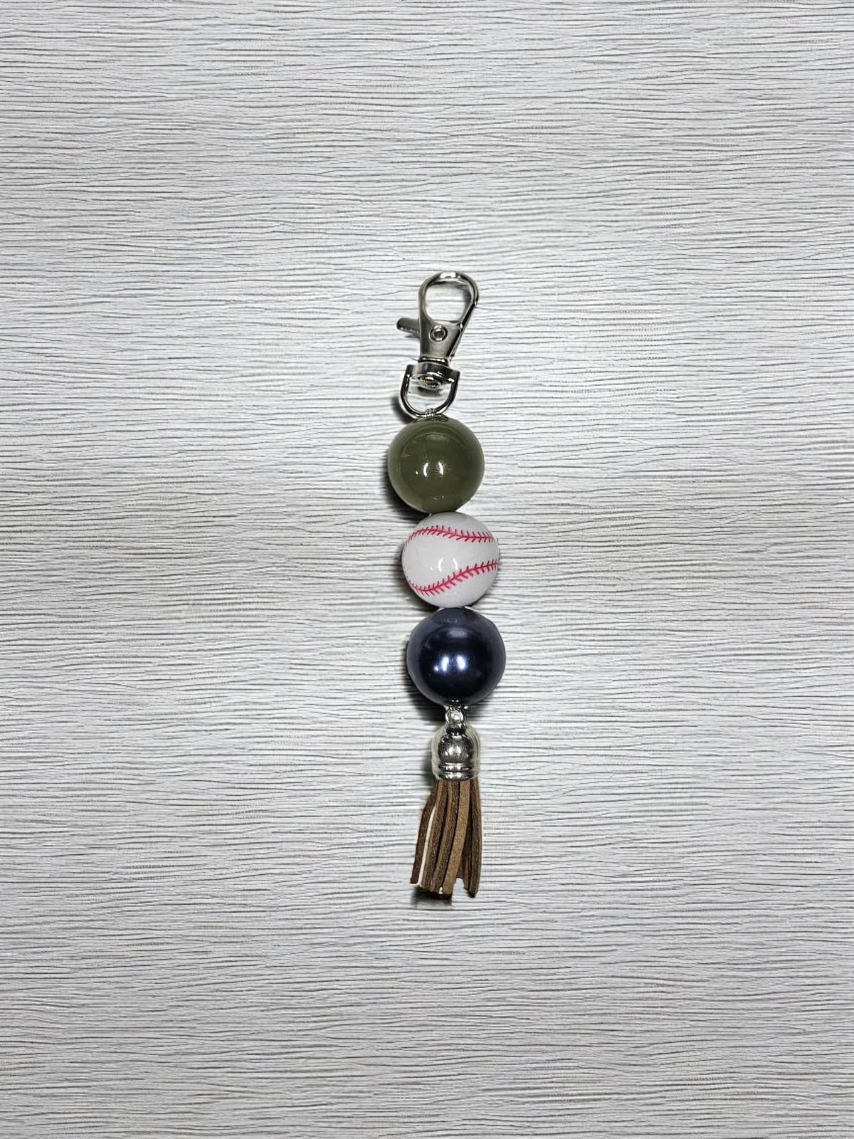 Beaded keychain
