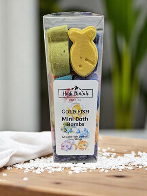Gold Fish Box Bath bombs