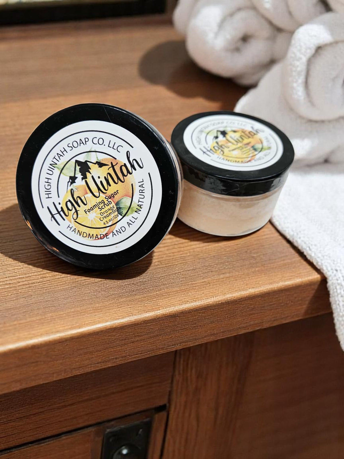 Foaming Sugar Scrubs