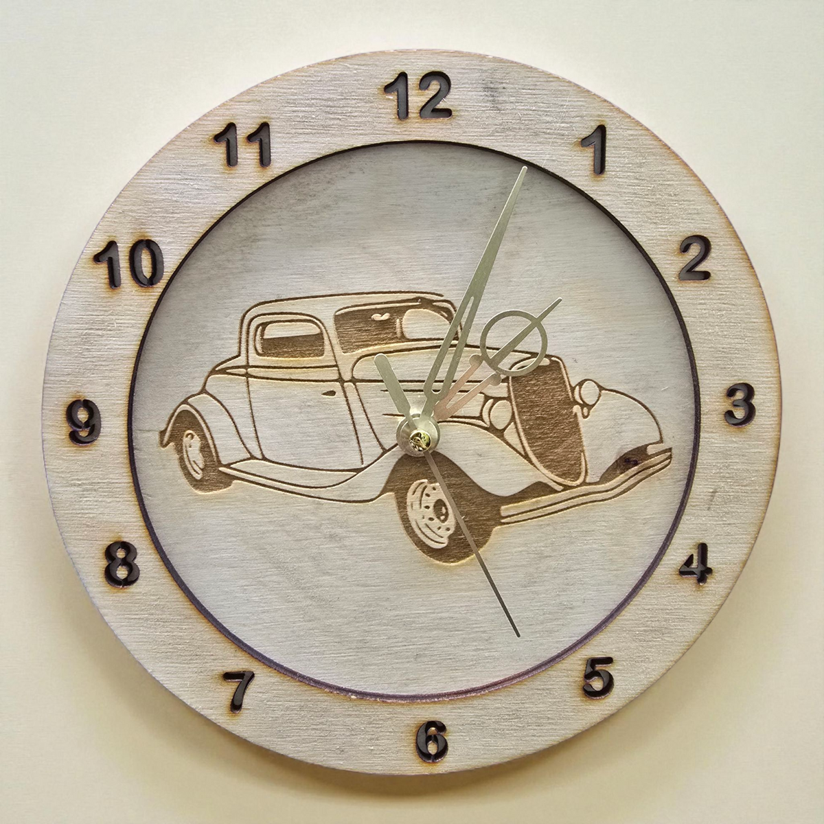Laser clock