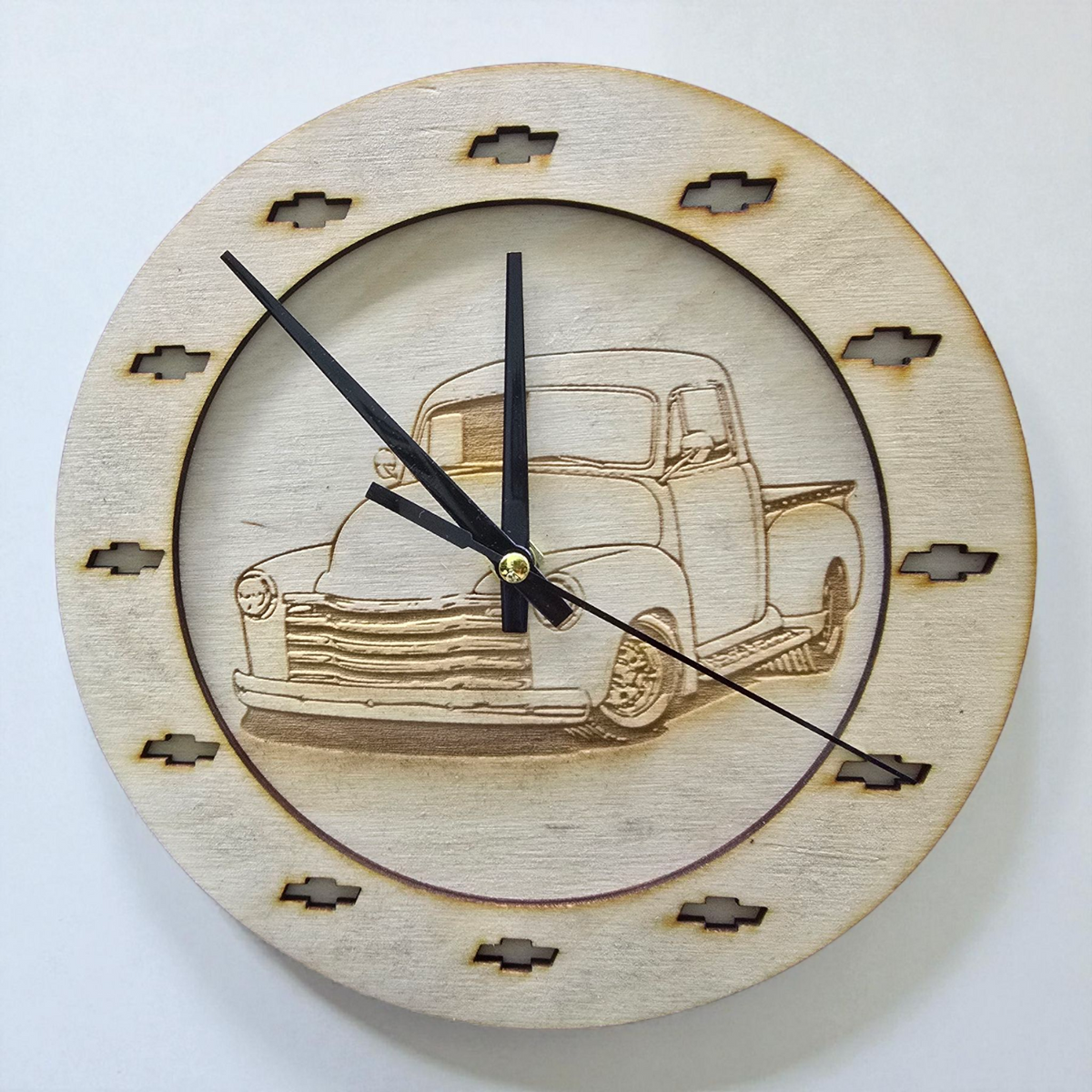 Laser clock
