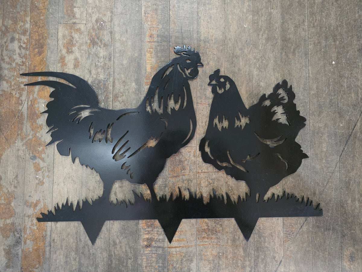 Poultry yard sign