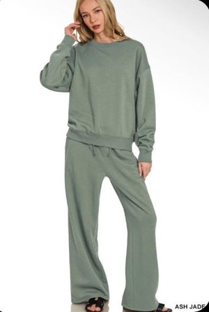 Fleece Pullover & Sweatpants Set